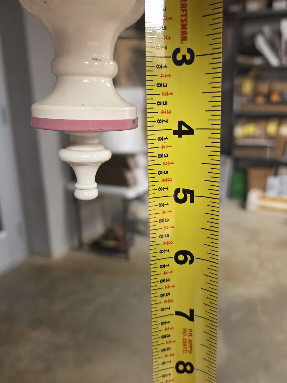 Coral Pink Drum Pendant Lamp with Cream Trim